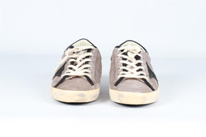 GOLDEN GOOSE DELUXE BRAND TAUPE SUPERSTAR SUEDE SNEAKERS EU 40 UK 7 US 10