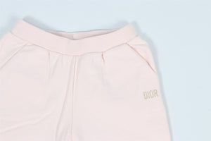 CHRISTIAN DIOR PINK BABY GIRLS COTTON PANTS 18 MONTHS