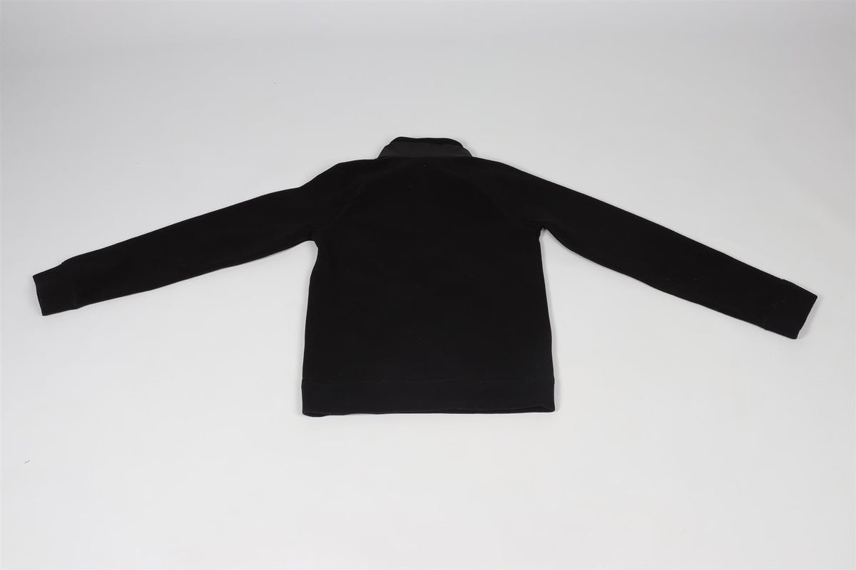 MONCLER BLACK KIDS BOYS SWEATSHIRT 10 YEARS