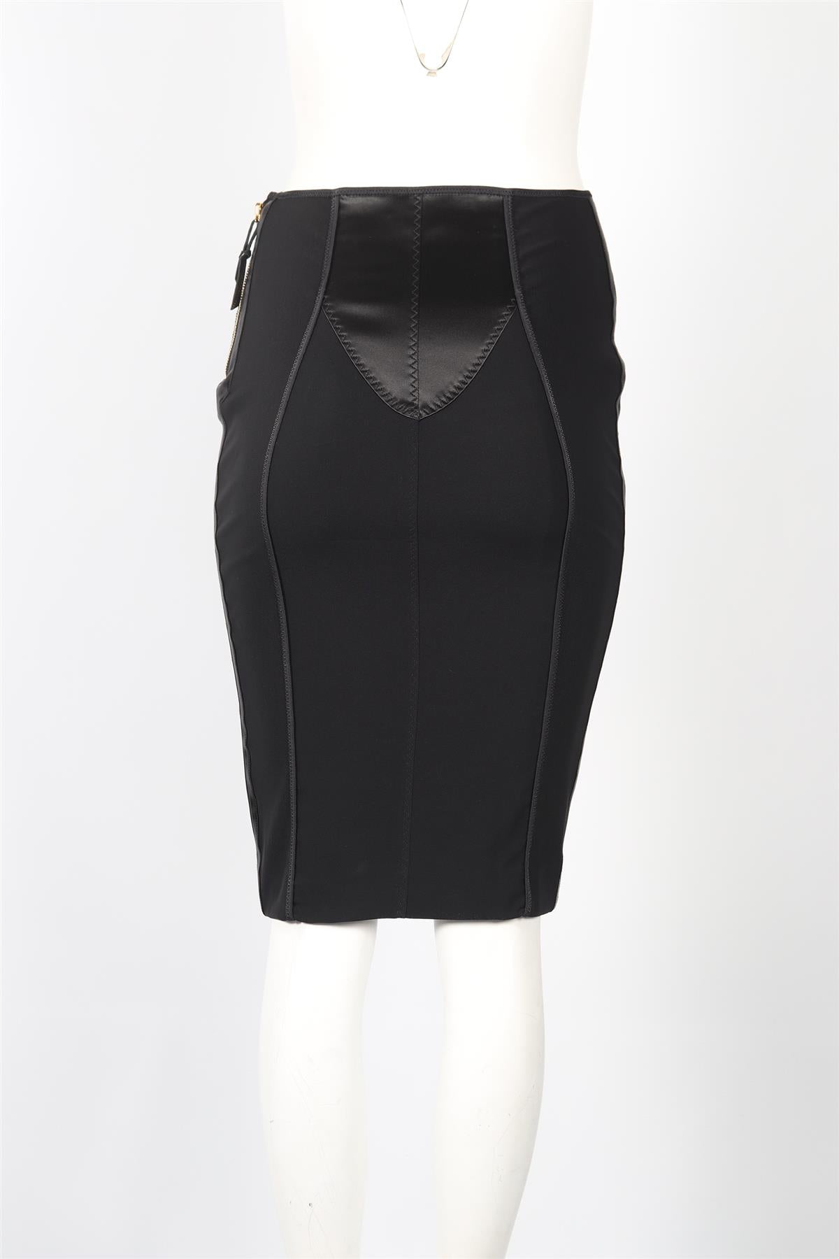 TOM FORD SILK BLEND MINI SKIRT IT 40 UK 8