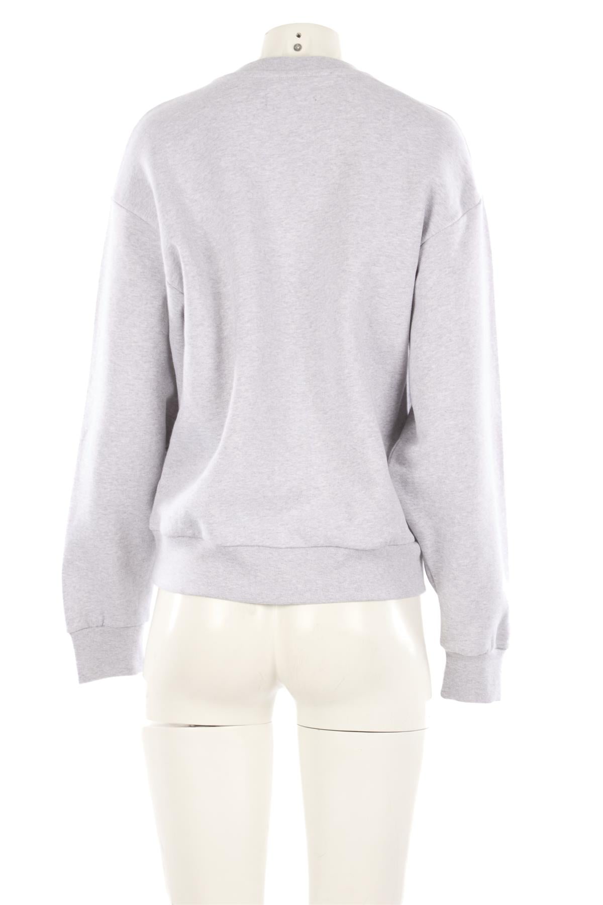 7 DAYS ACTIVE GREY COTTON SWEATSHIRT MEDIUM