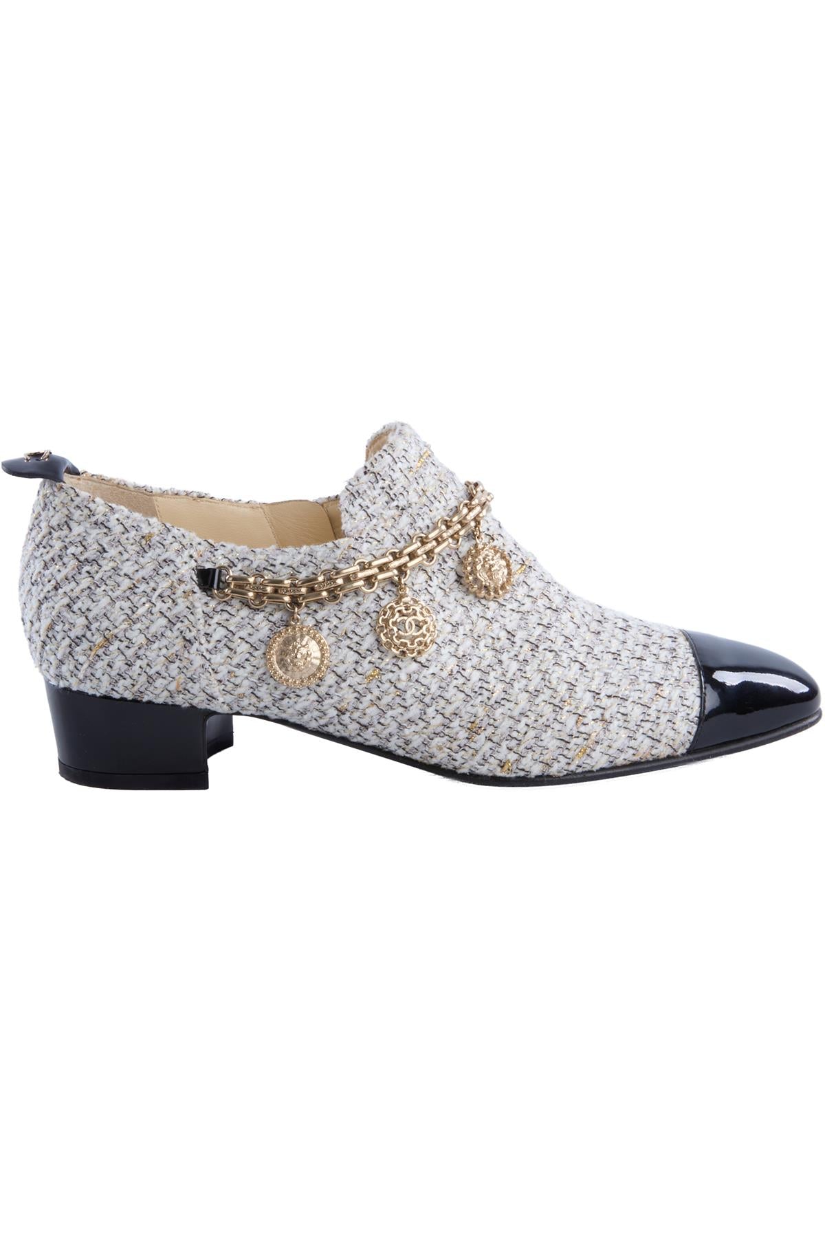 CHANEL MULTI 2016 TWEED ANKLE BOOTS EU 38 UK 5 US 8