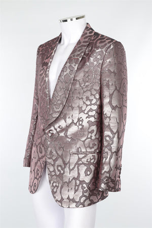 TOM FORD PINK MEN'S SATIN BLAZER IT 54 UK 44