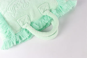 MC2 SAINT BARTH GREEN COTTON TOTE BAG