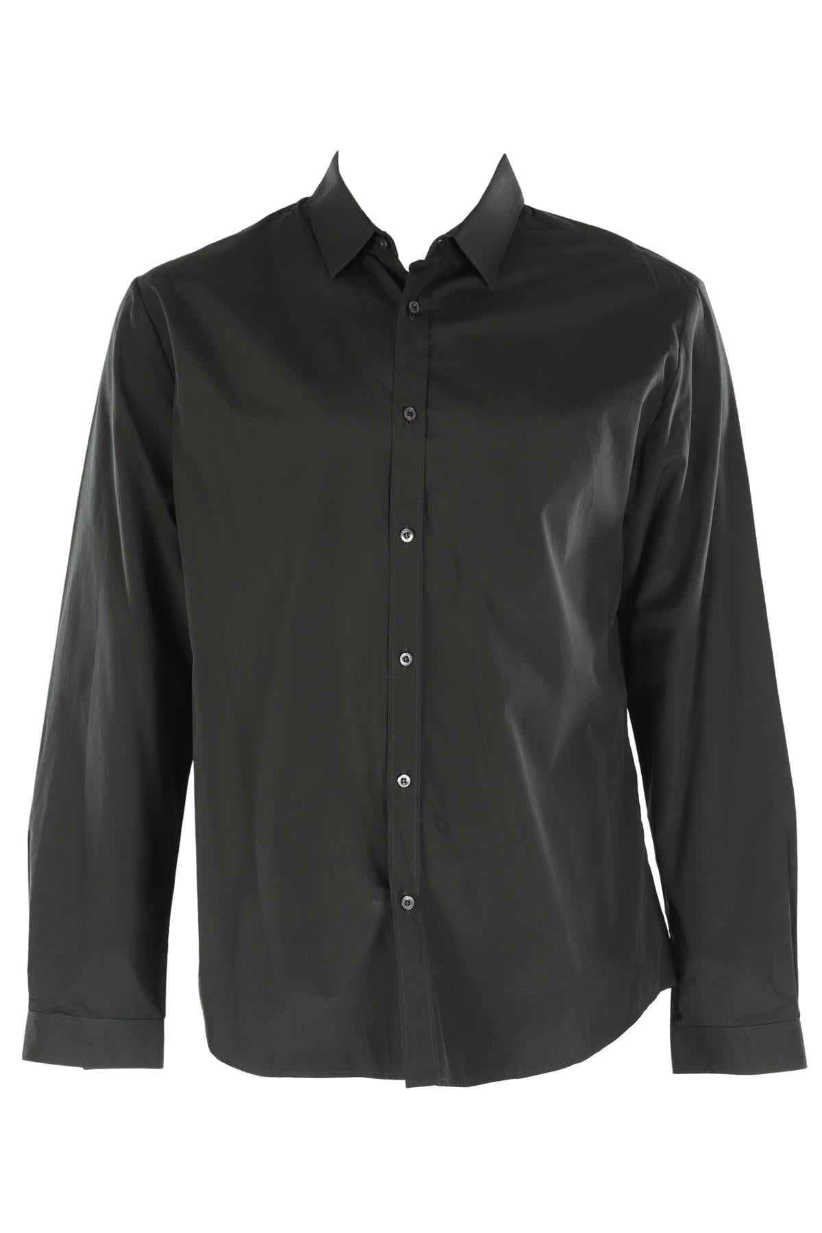 GUCCI GREEN MEN'S COTTON SHIRT IT 42 UK 32