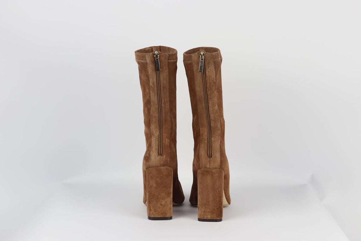 PARIS TEXAS STRETCH SUEDE ANKLE BOOTS EU 38.5 UK 5.5 US 8.5