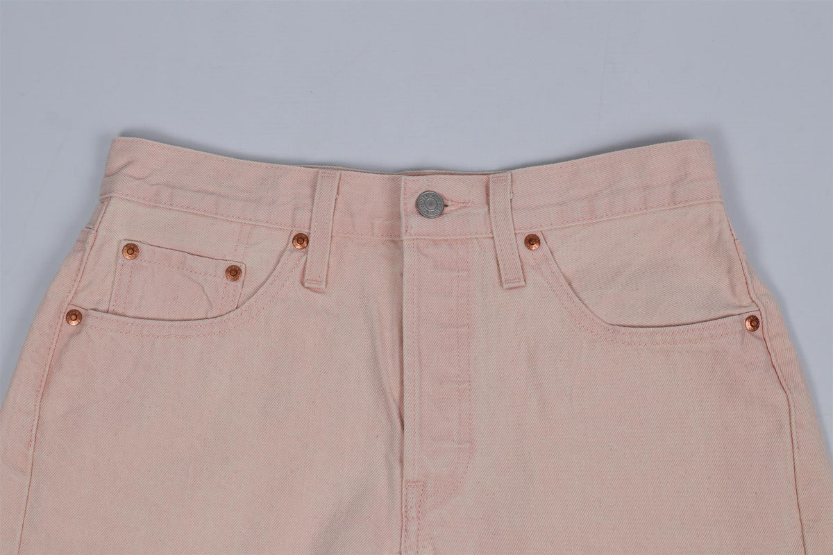 LEVI'S HIGH RISE DENIM SHORTS W28 UK 10