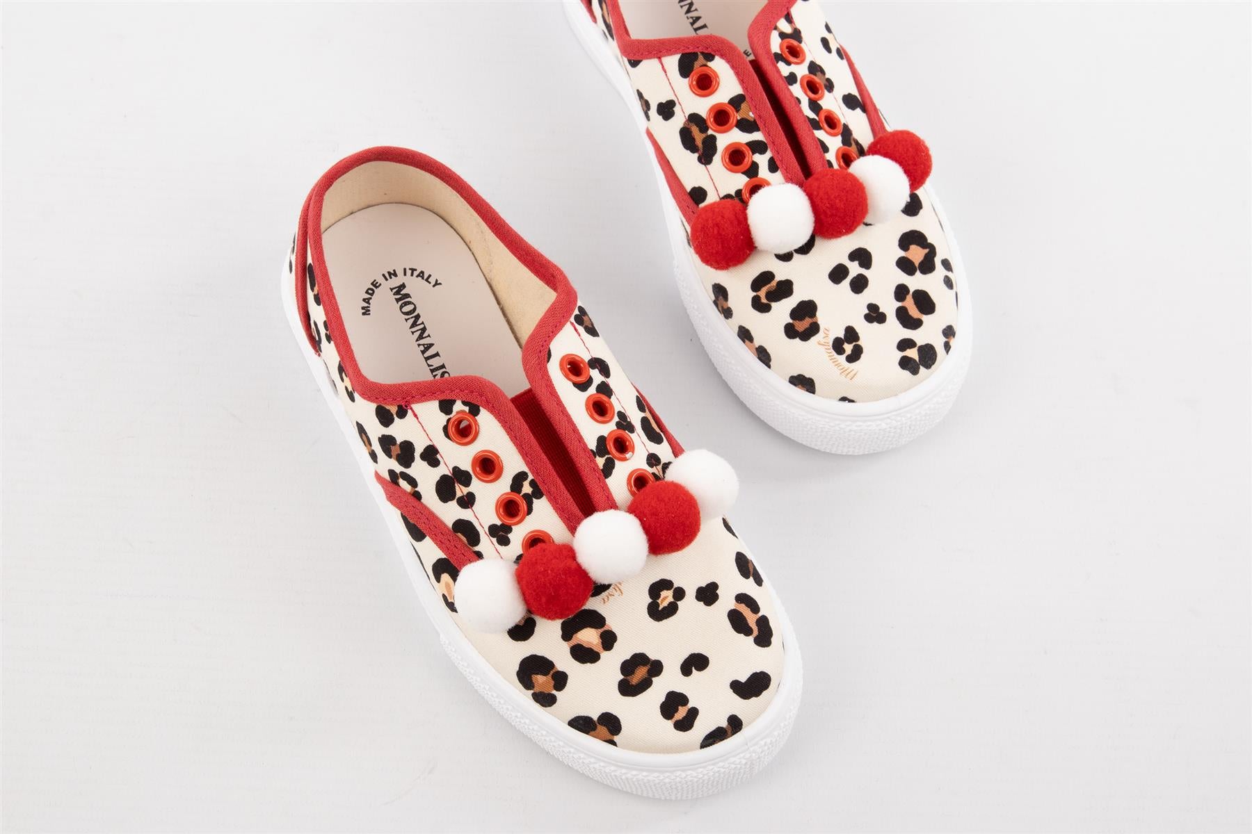 MONNALISA RED KIDS GIRLS SHOES EU 29 UK 10.5 US 11.5