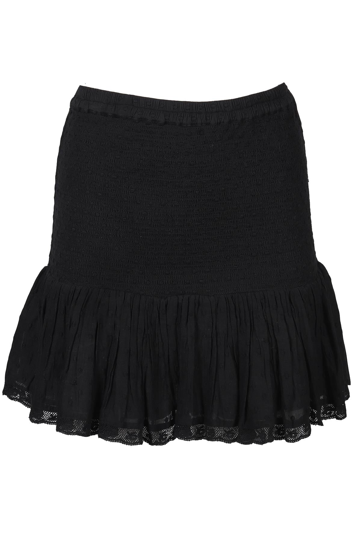 LOVESHACKFANCY COTTON MINI SKIRT SMALL