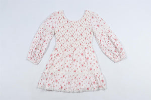 LOVESHACKFANCY WHITE KIDS GIRLS DRESS 12 YEARS