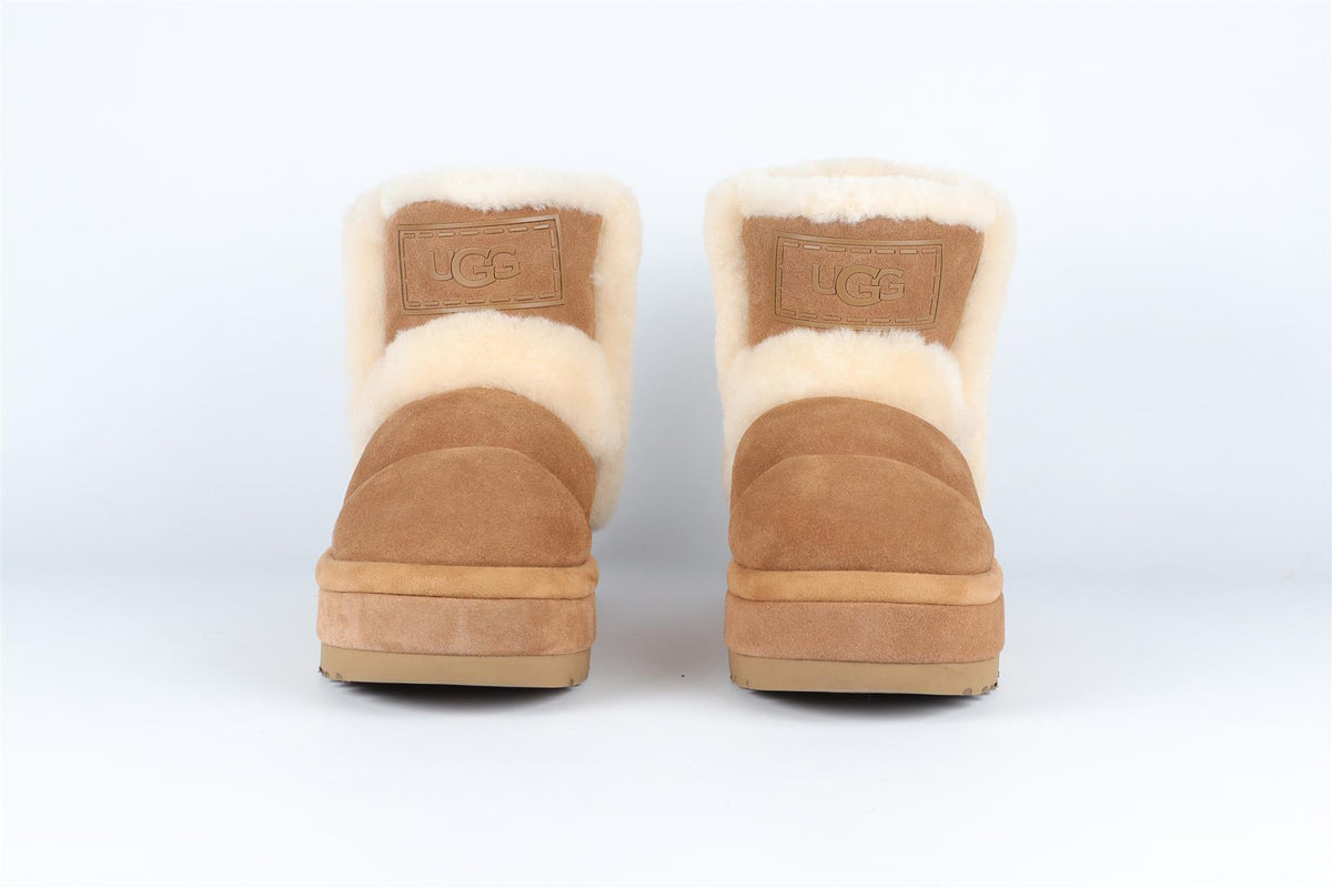 UGG TAN CHILLAPEAK SUEDE BOOTS EU 39 UK 6 US 8