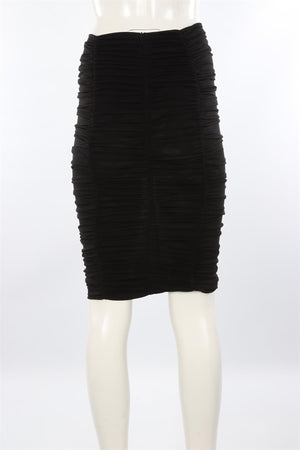 DOLCE & GABBANA BLACK JERSEY SKIRT IT 38 UK 6