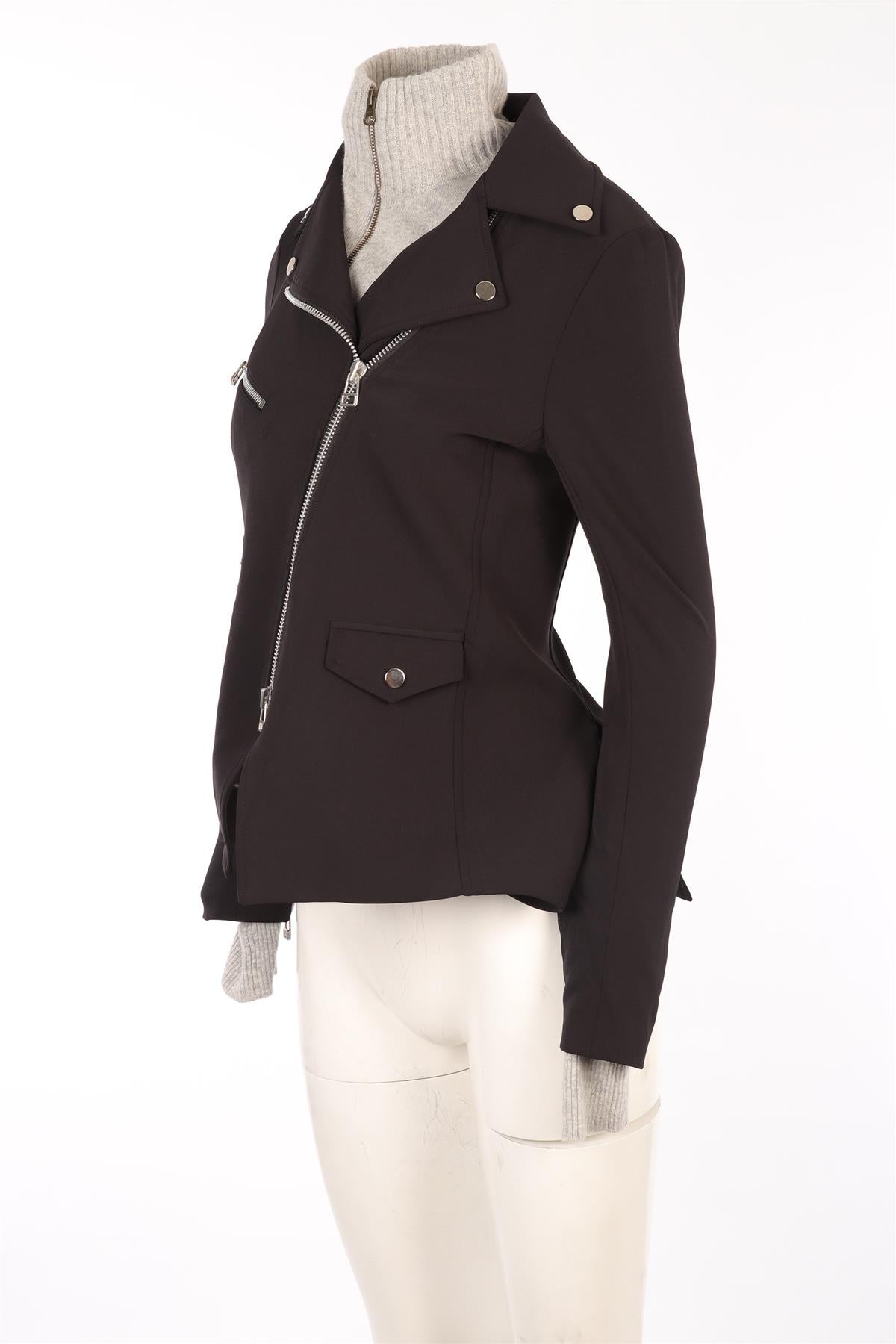 VERONICA BEARD BLACK WOVEN JACKET US 4 UK 8