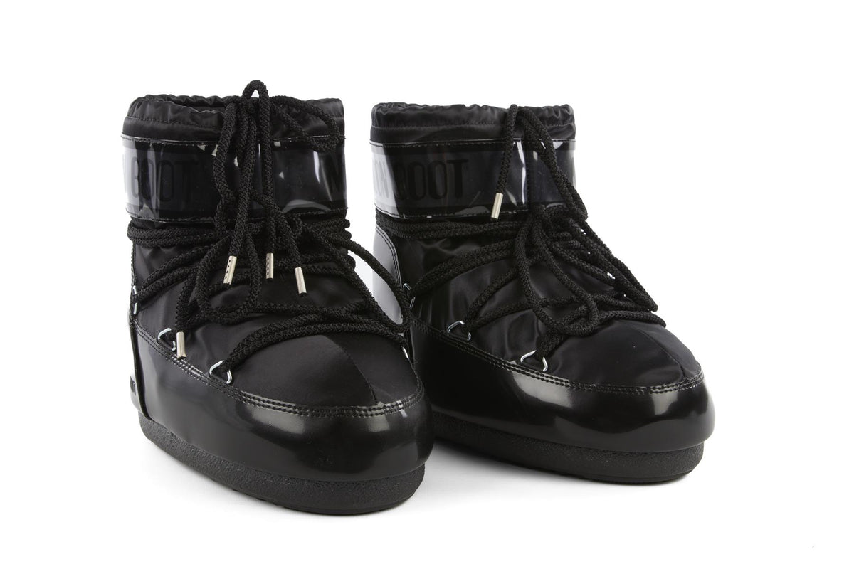 MOON BOOT BLACK KIDS GIRLS BOOTS EU 36-38 UK 3.5-5 US 4.5-6
