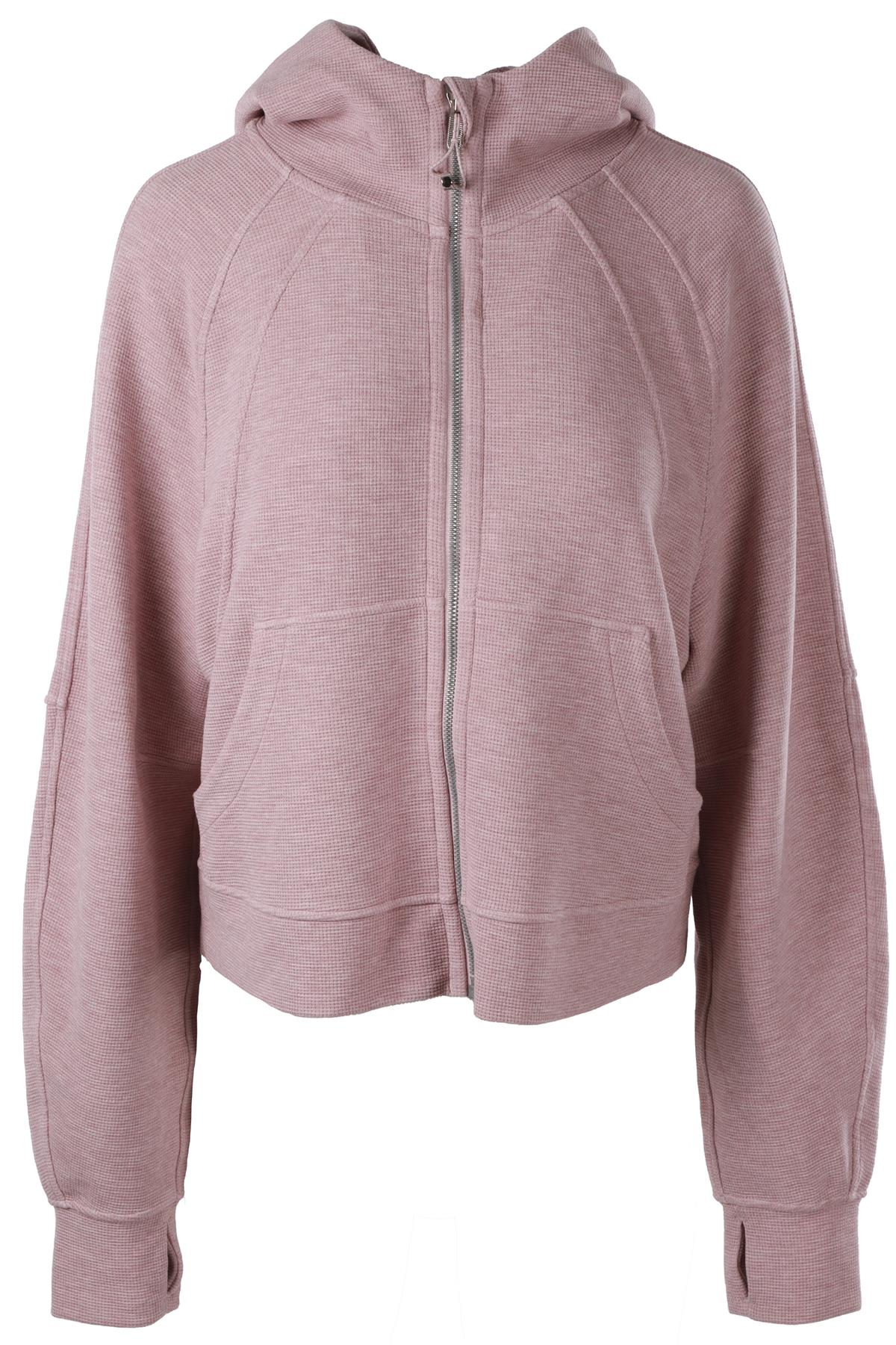 LULULEMON PINK JERSEY HOODIE MEDIUM/LARGE