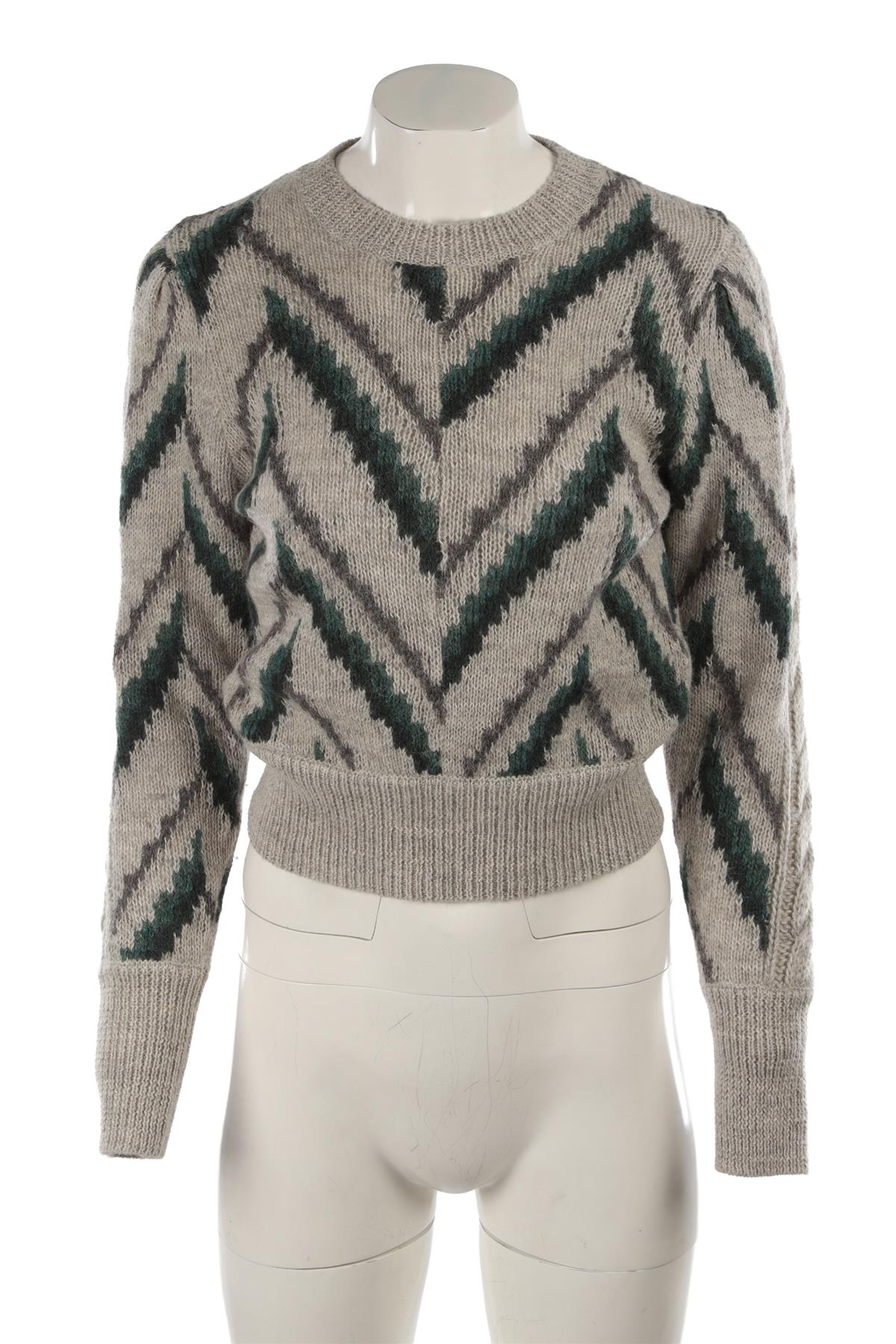 GREY ALPACA SWEATER