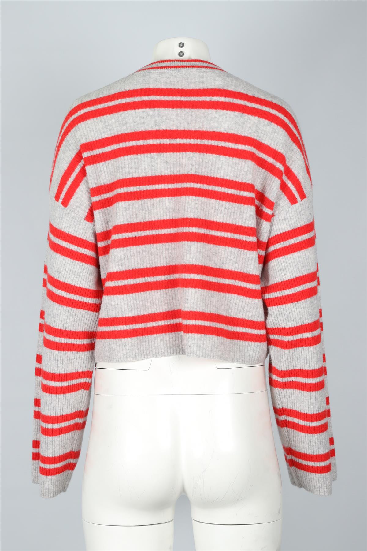 AMERICAN VINTAGE GREY WOOL SWEATER XSMALL-SMALL