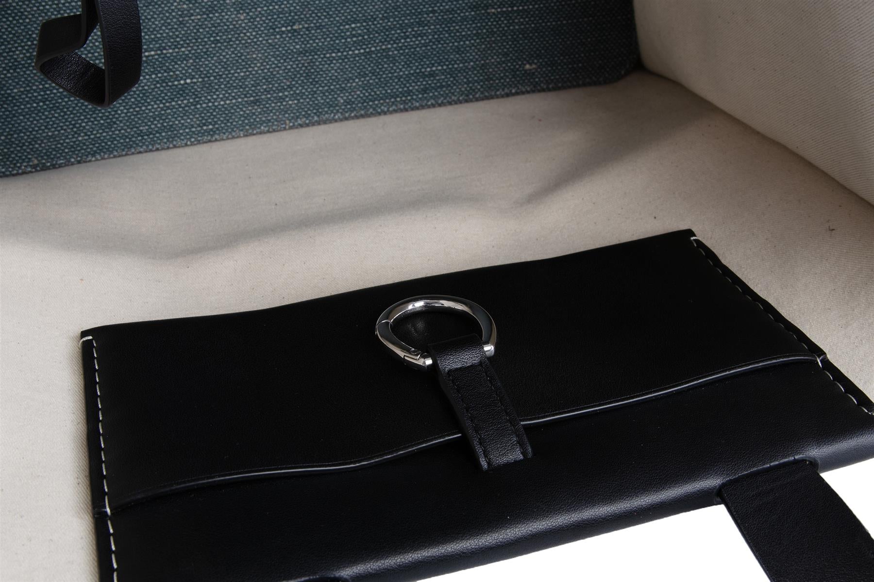 PROENZA SCHOULER WHITE LABEL MULTI MORRIS LARGE CANVAS SHOULDER BAG