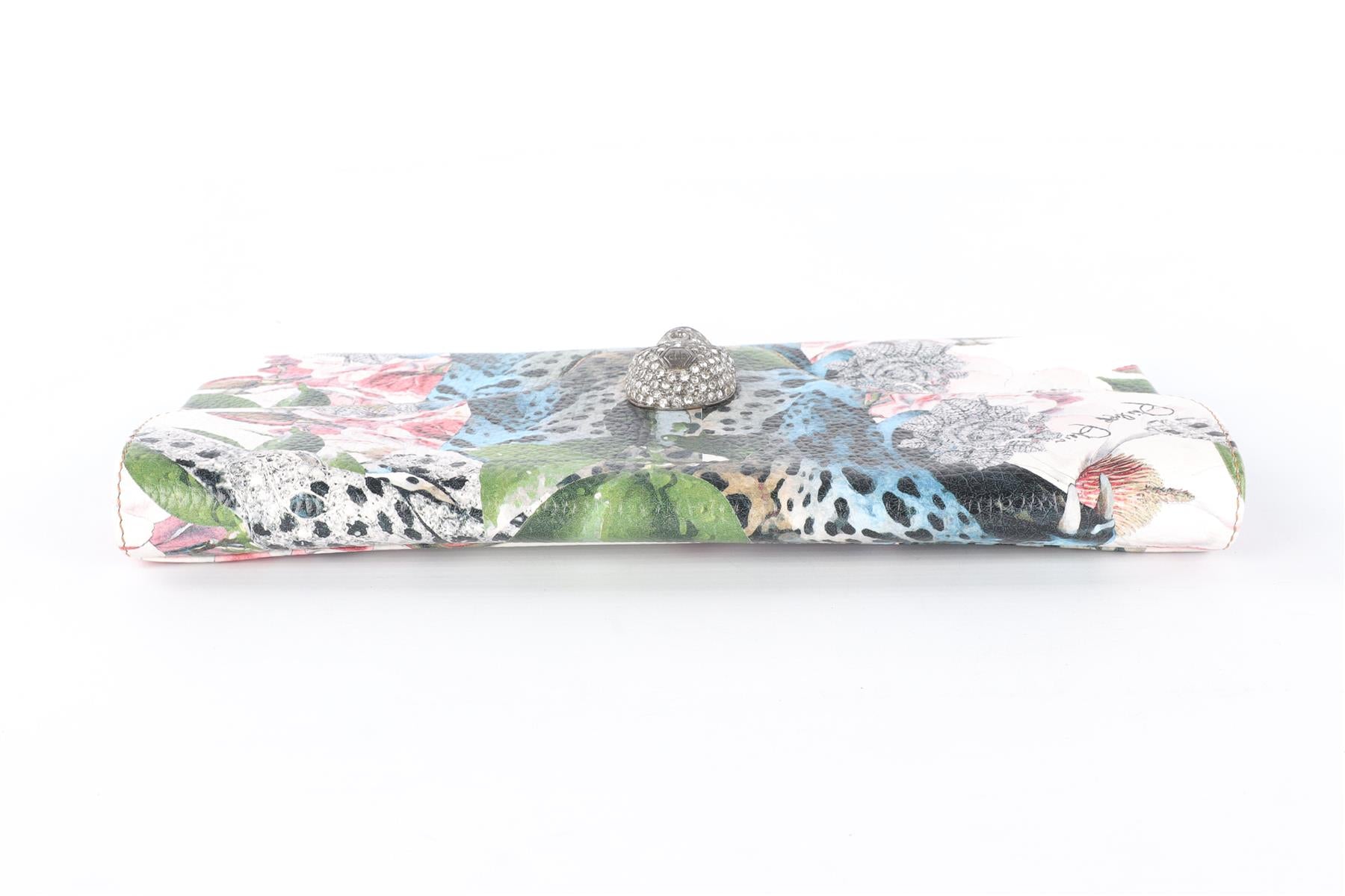 PHILIPP PLEIN MULTI LEATHER CLUTCH