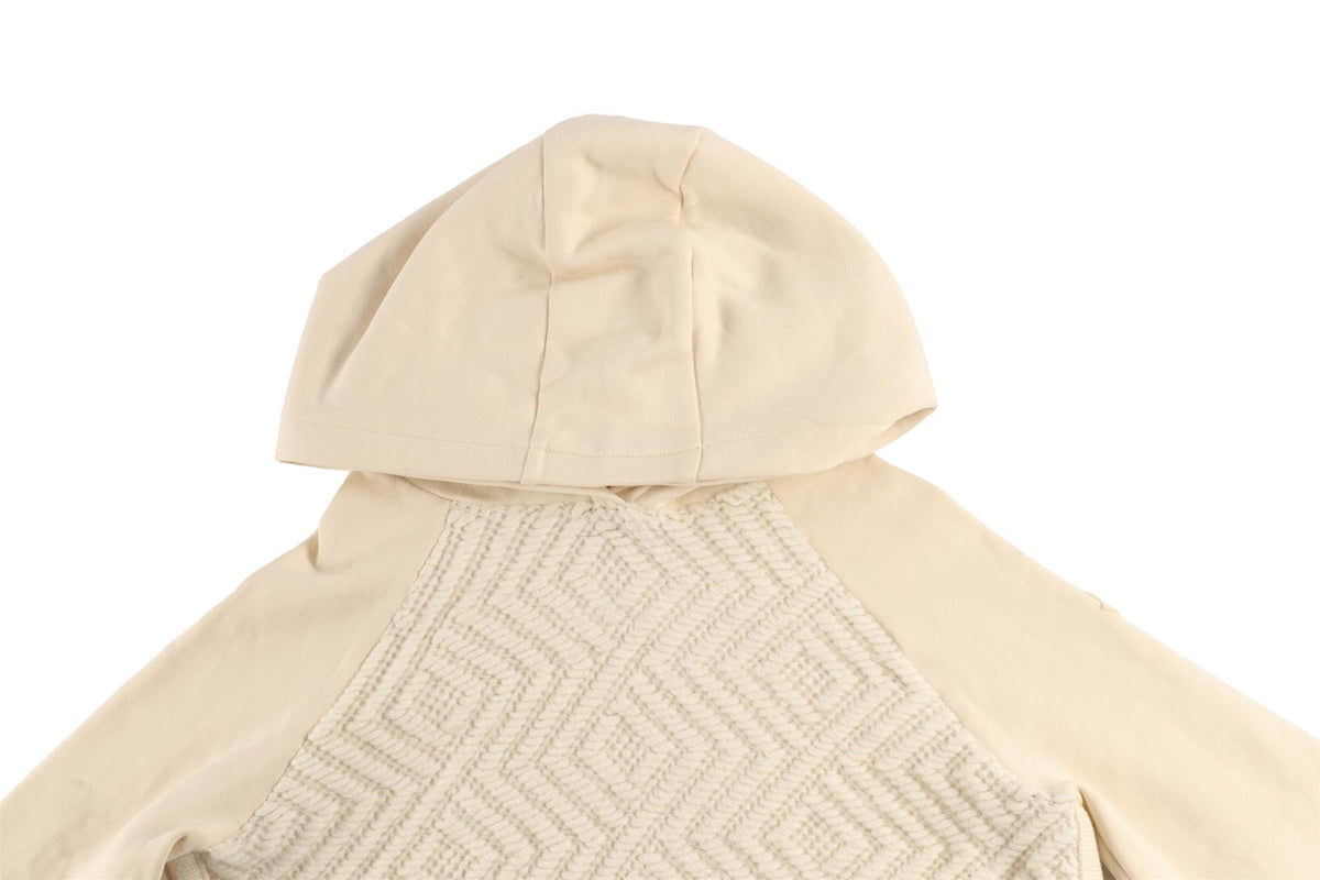 MONCLER CREAM KIDS GIRLS HOODIE 10 YEARS