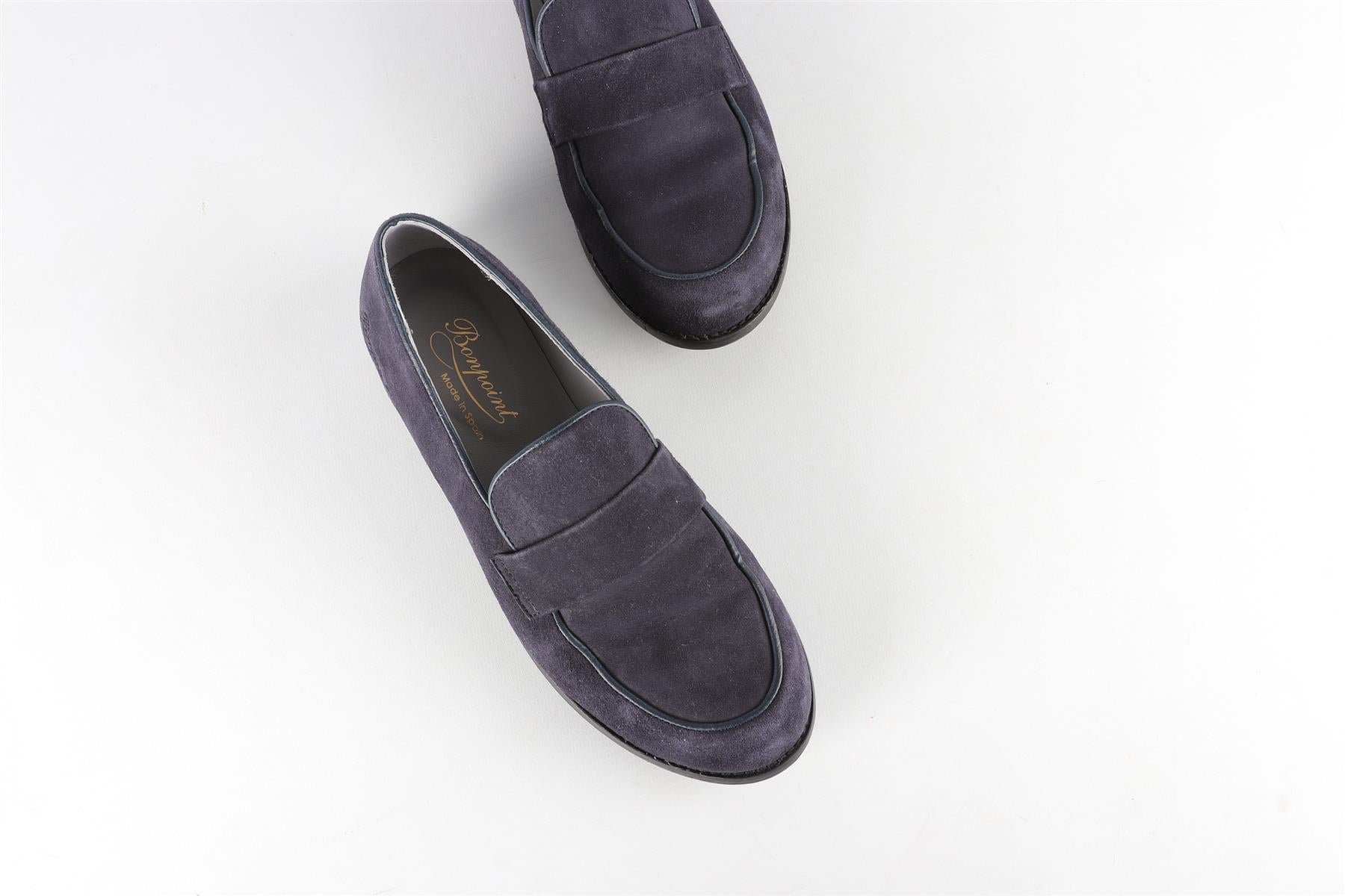 BONPOINT NAVY KIDS BOYS LOAFERS EU 35 UK 2.5 US 3.5