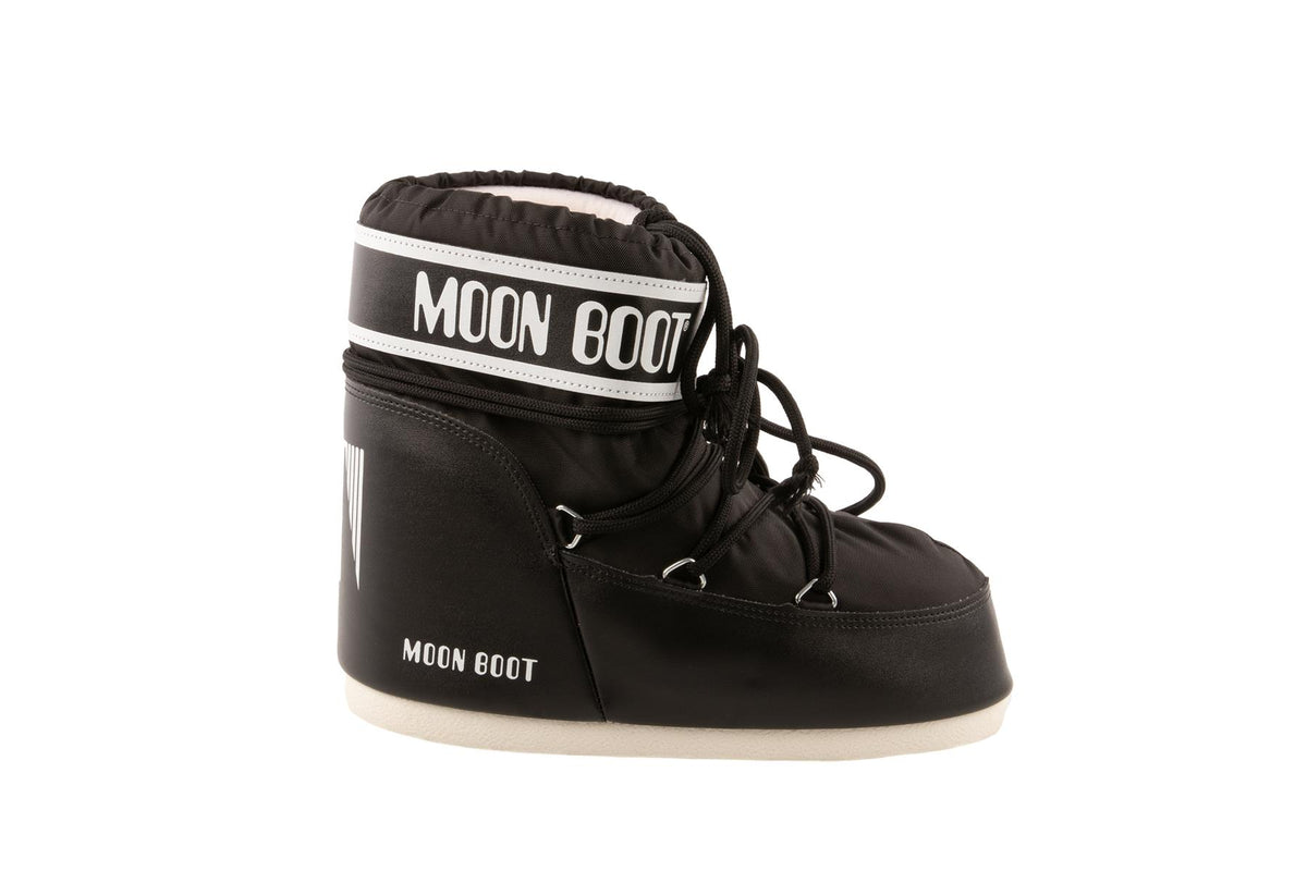 MOON BOOT BLACK SHELL BOOTS EU 39-41 UK 6-8 US 9-11