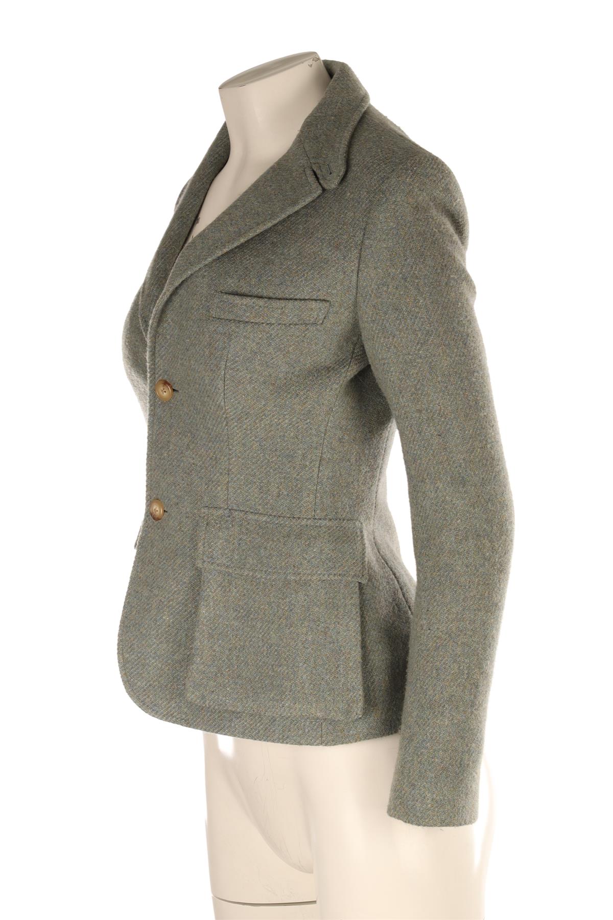 RALPH LAUREN BLUE WOOL BLAZER US 6 UK 10