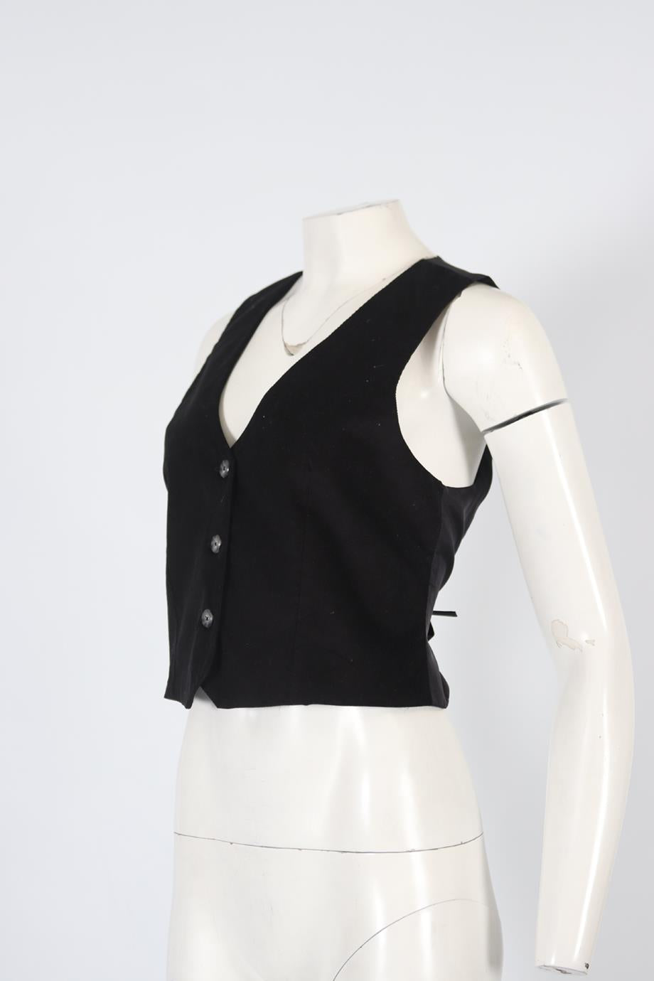 ST ROCHE COTTON BLEND WAISTCOAT MEDIUM