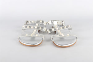 MONNALISA SILVER KIDS GIRLS SANDALS EU 36 UK 3.5 US 4.5