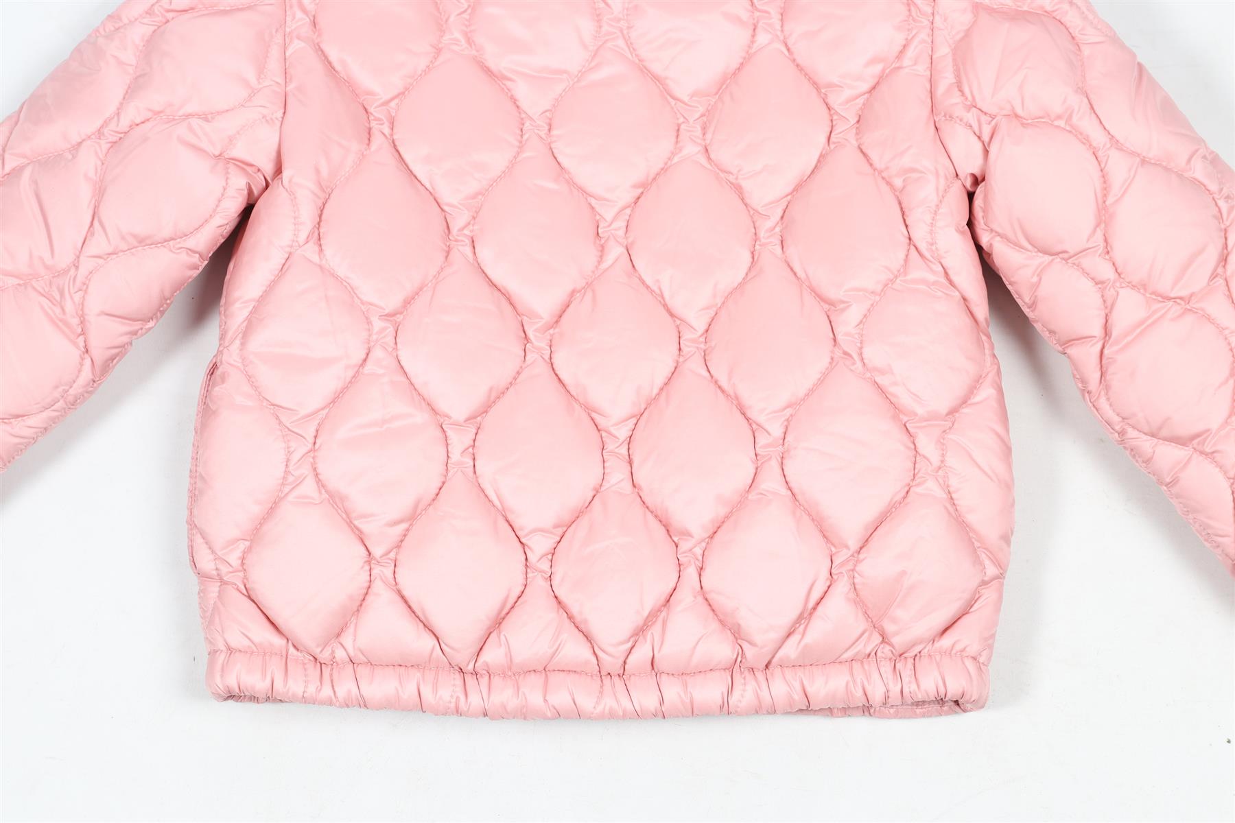 MONCLER PINK KIDS GIRLS PADDED JACKET 2 YEARS