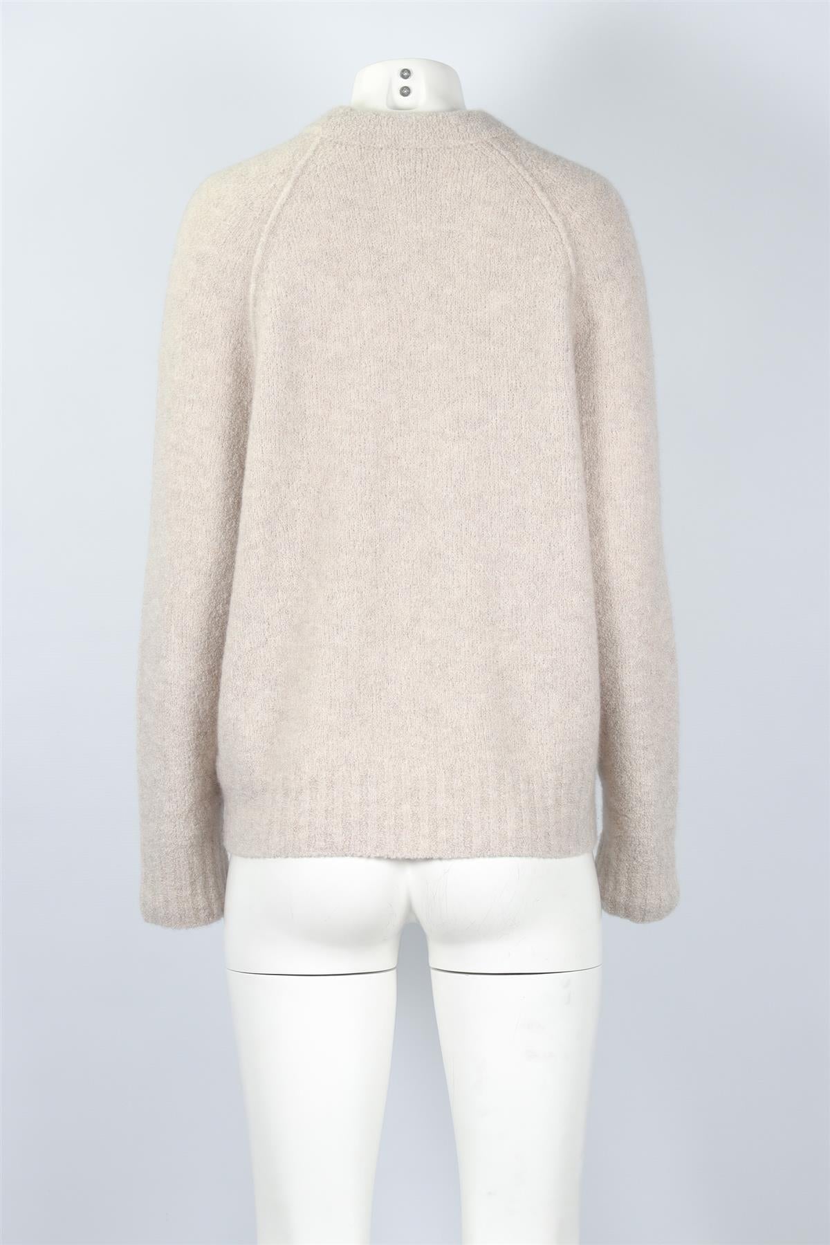 JAMES PERSE GREY CASHMERE SWEATER UK 12