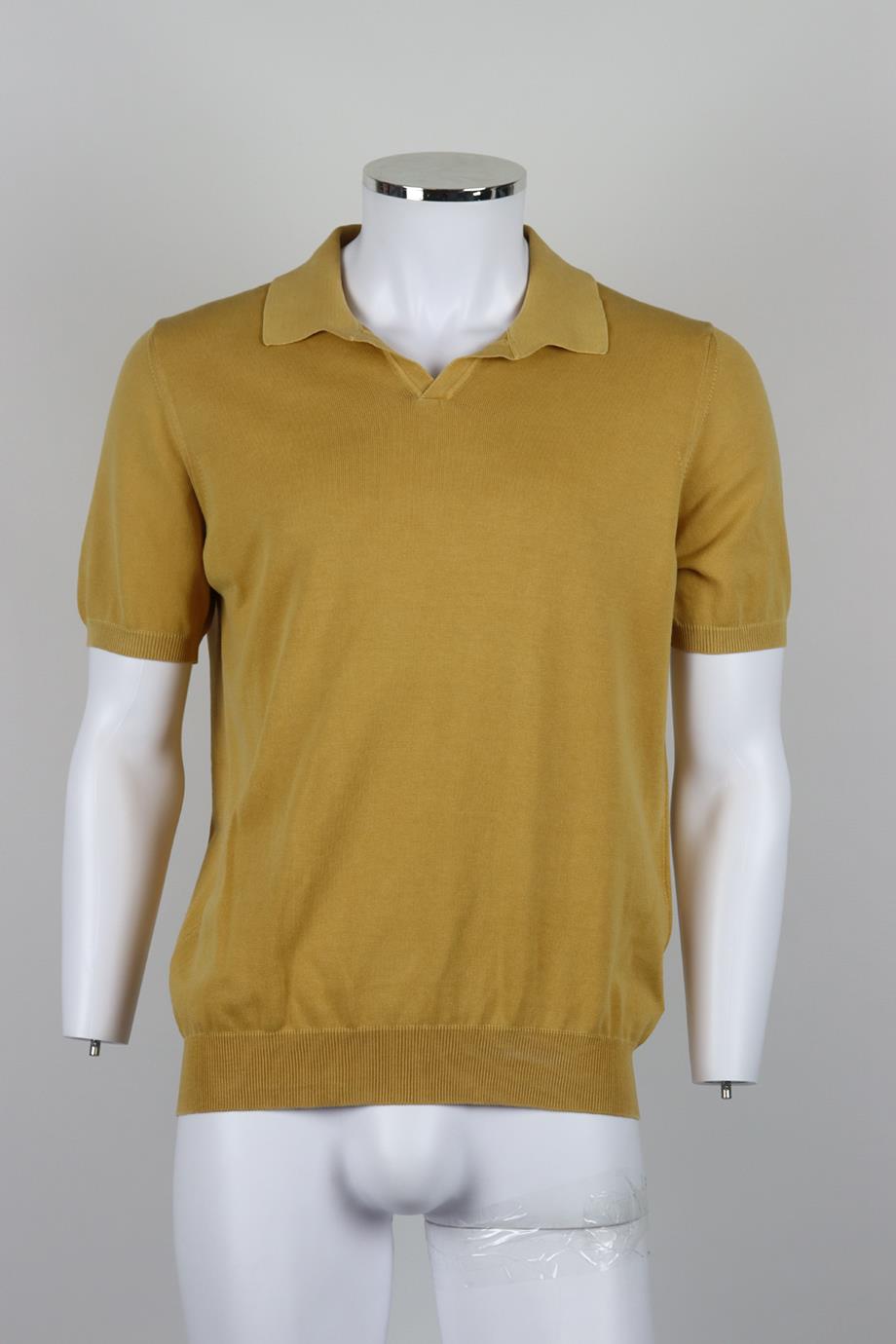 ALPHA STUDIO MEN'S COTTON POLO SHIRT IT 50 UK/US CHEST 40