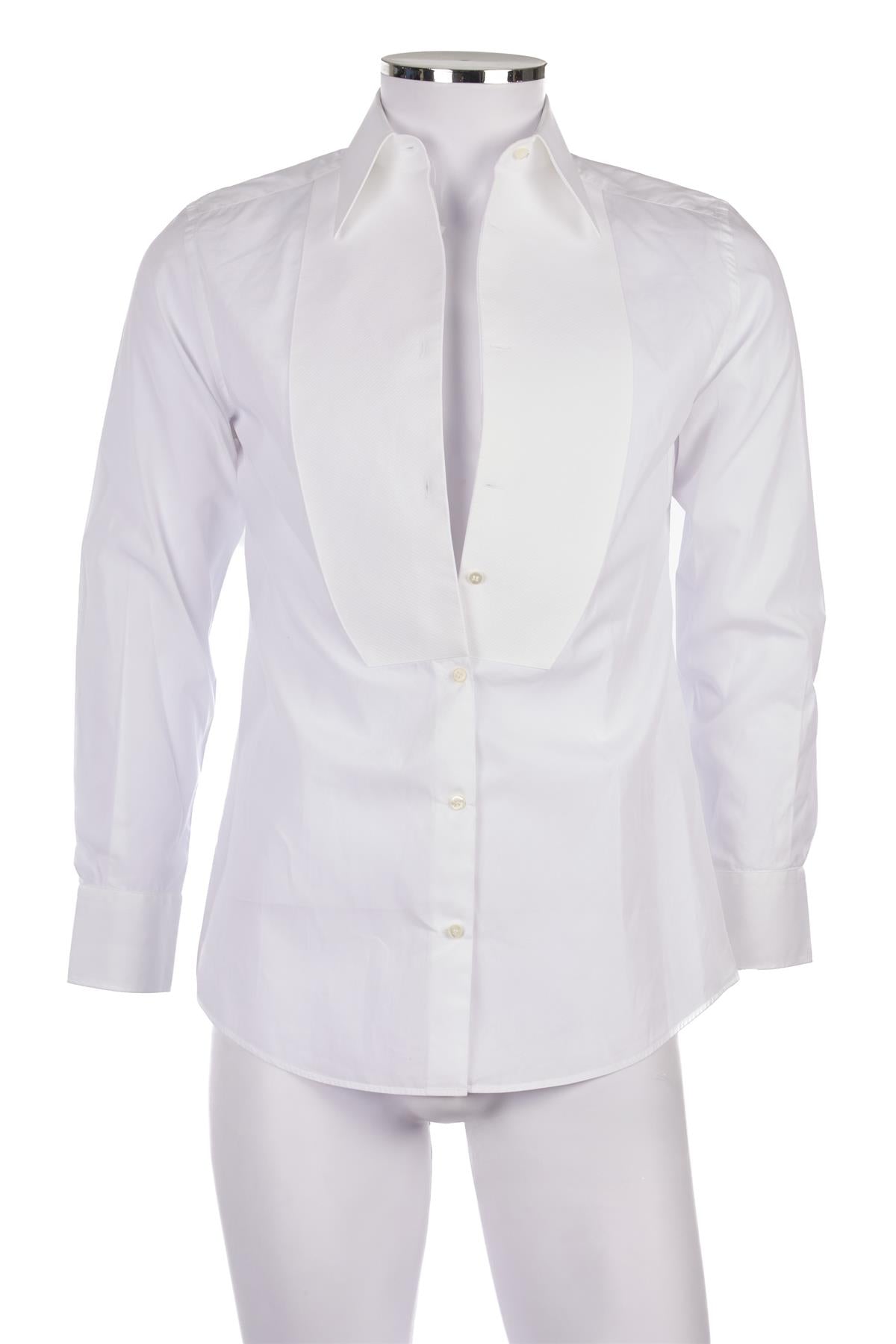 DOLCE & GABBANA WHITE MEN'S COTTON SHIRT UK/US CHEST 36 IT 46