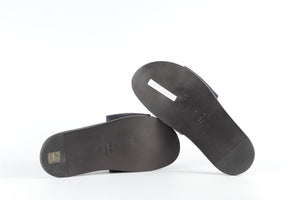 MR P. NAVY MEN'S SUEDE SLIDES EU 41.5 UK 7.5 US 8.5