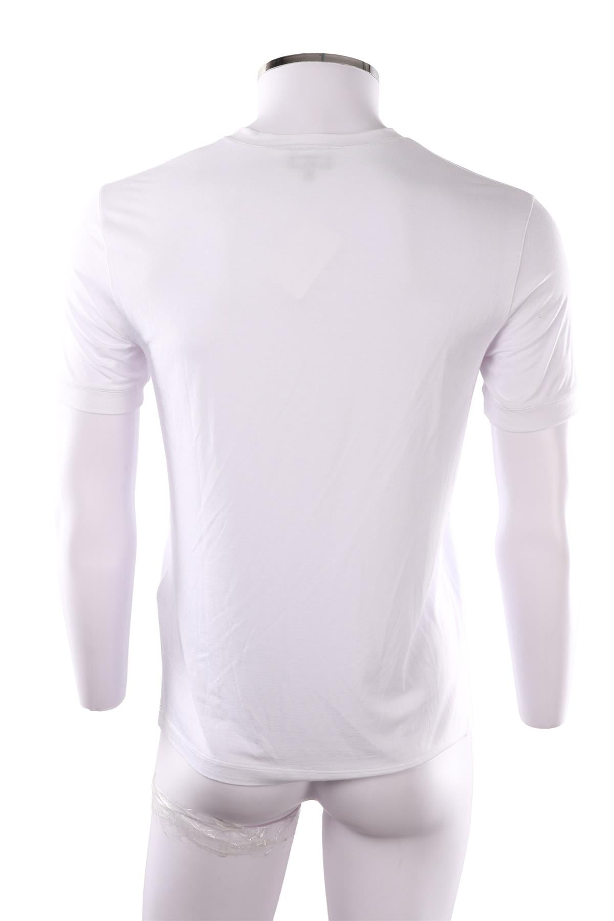WHITE JERSEY T-SHIRT