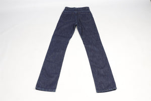 LORO PIANA BLUE HIGH RISE FLARED JEANS IT 36 UK 4