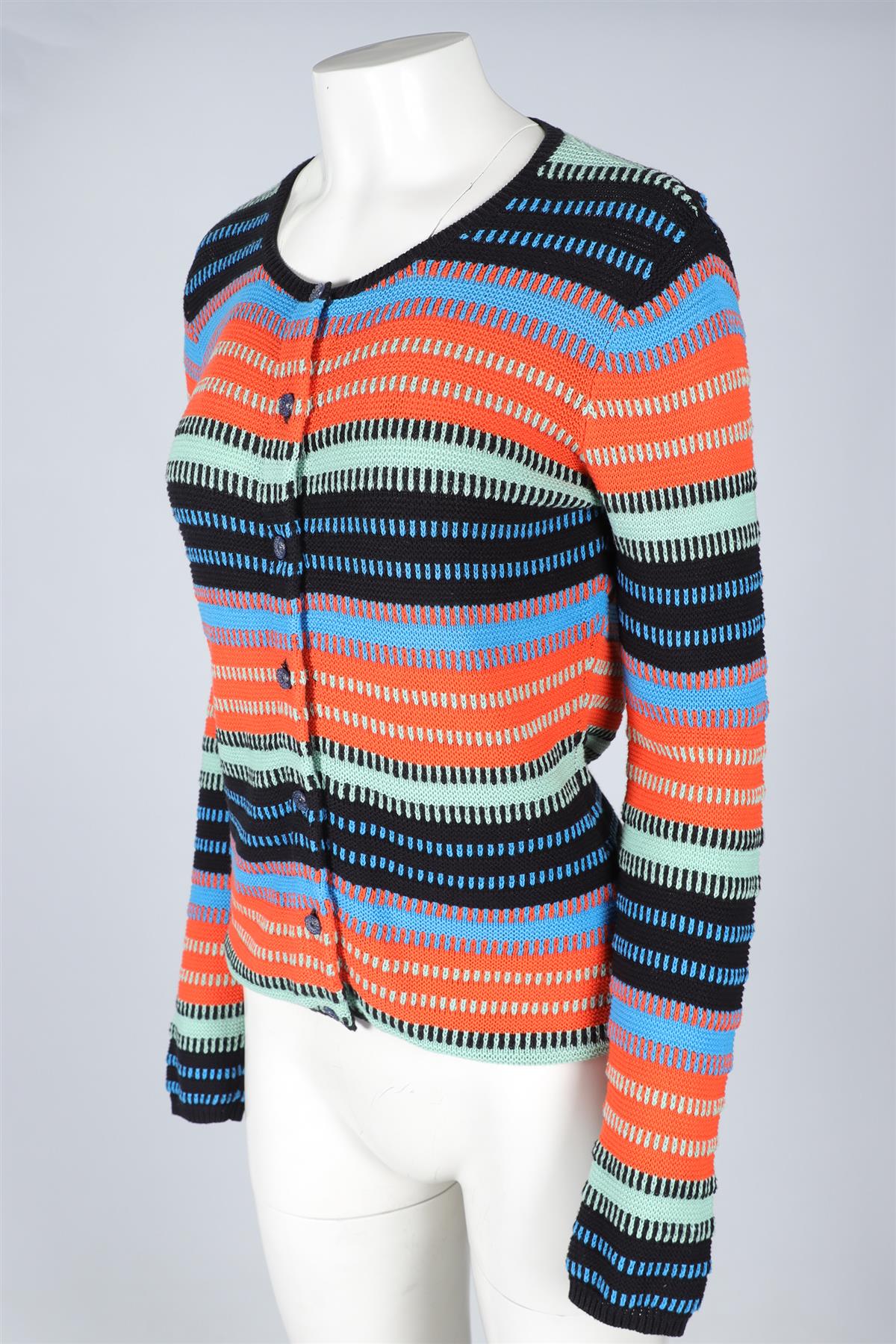 MANOUSH MULTI COTTON CARDIGAN LARGE