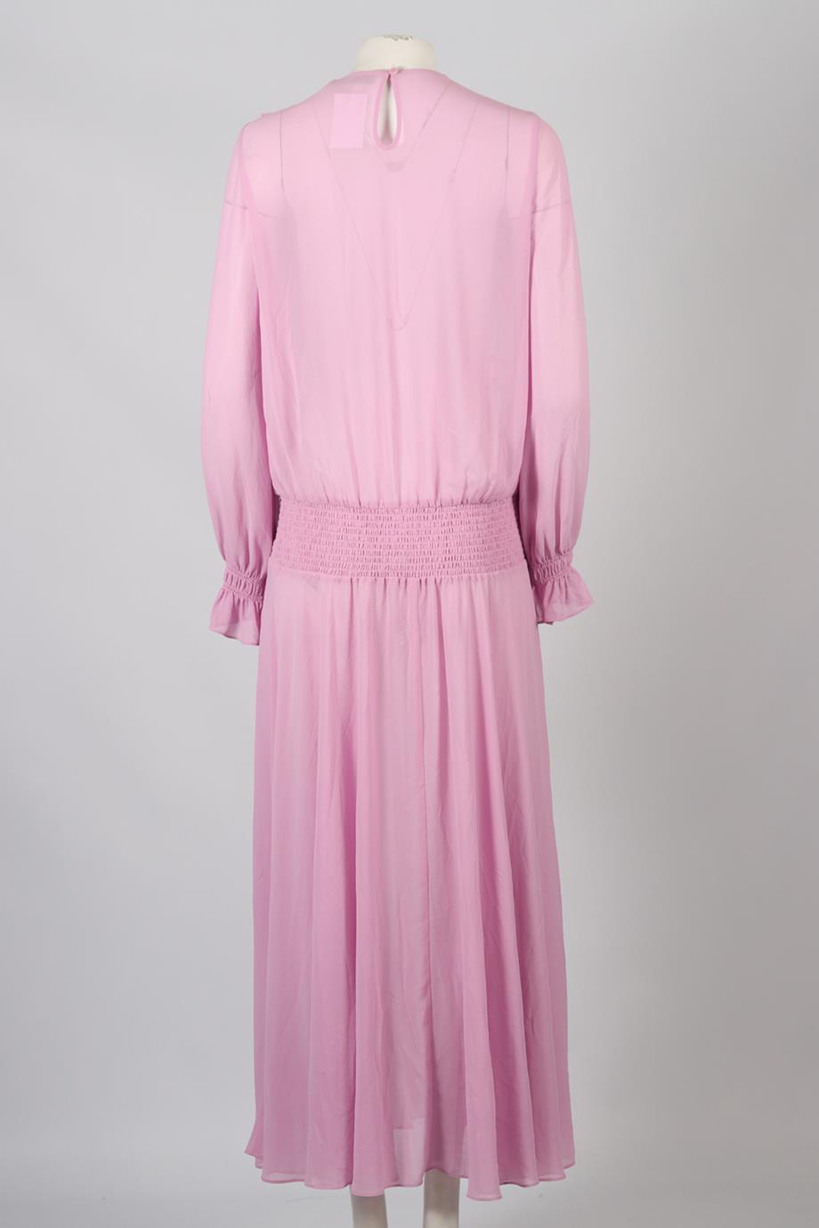 PREEN LINE BY THORNTON BREGAZZI CHIFFON MAXI DRESS SMALL