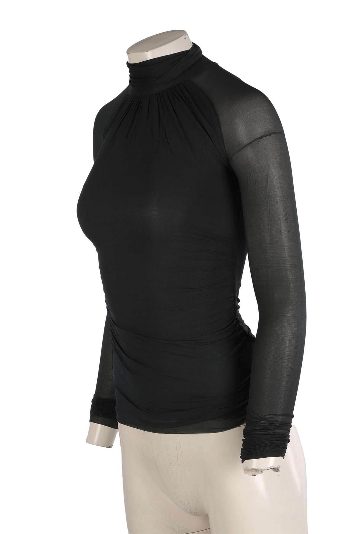 GUCCI GREEN VINTAGE JERSEY TOP SMALL