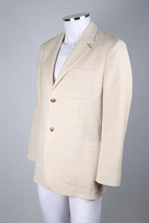 PAUL SMITH CREAM MEN'S WOOL BLAZER UK/US CHEST 38