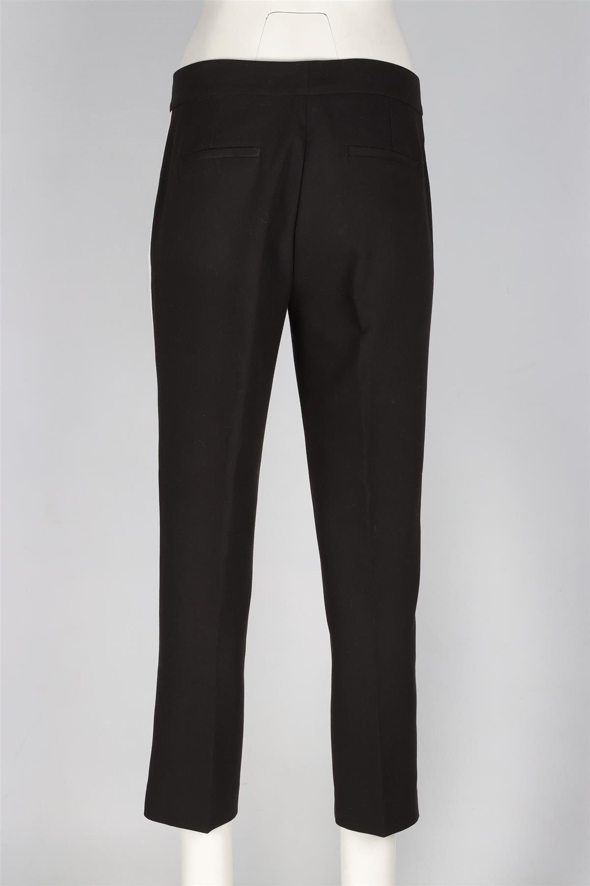 ME+EM BLACK STRAIGHT LEG PANTS UK 10