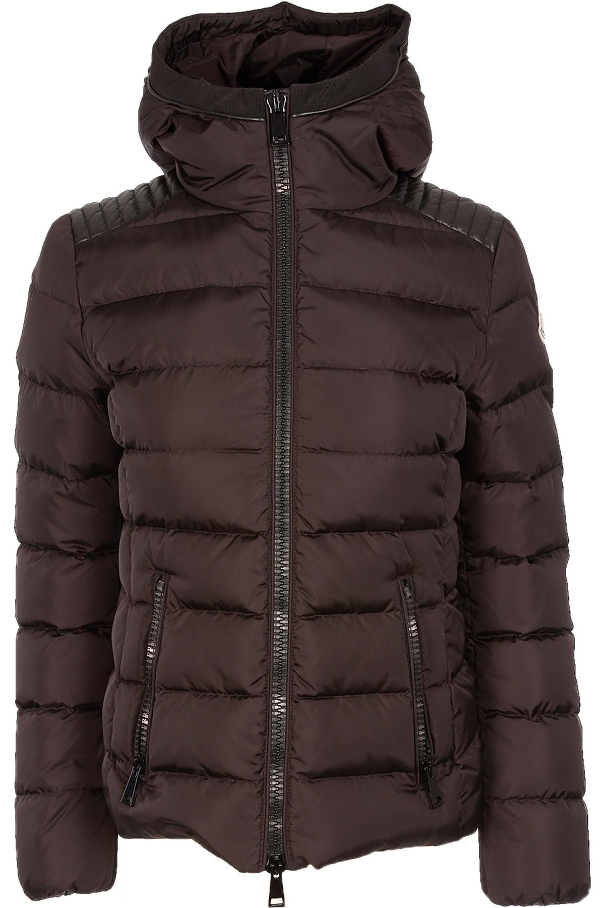 MONCLER BLACK PADDED DOWN JACKET 1 UK 8