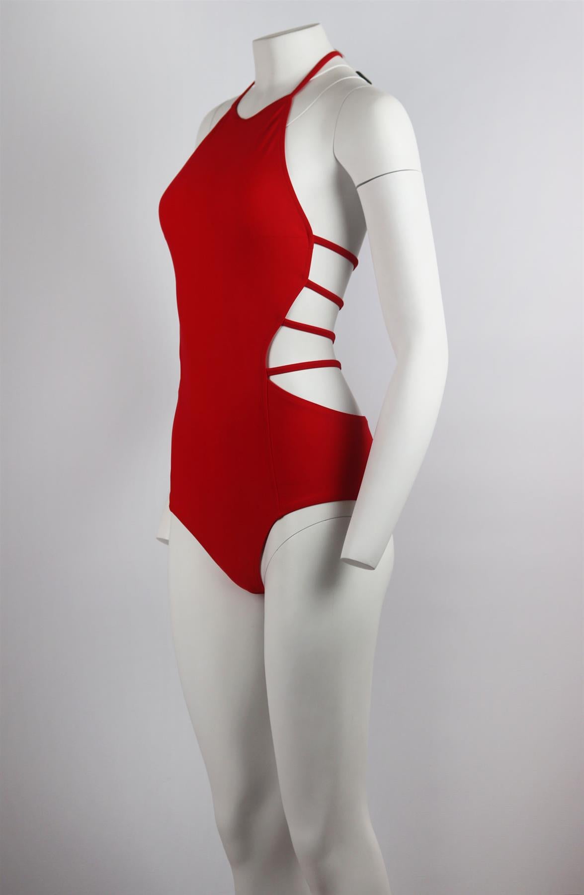 CHROMAT AMELIA CUTOUT HALTERNECK SWIMSUIT LARGE