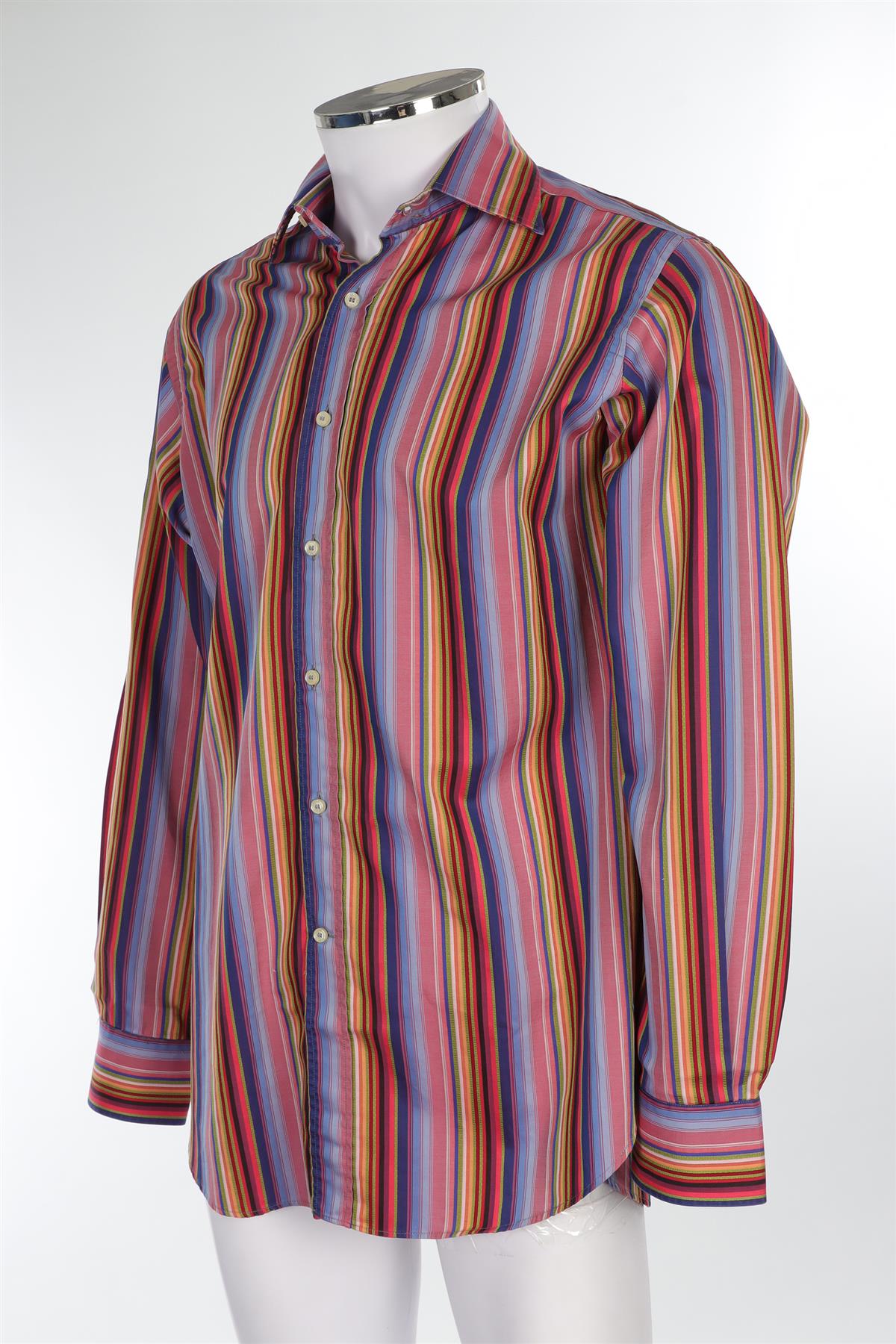 ETRO MEN'S MULTI COTTON SHIRT UK/US 42
