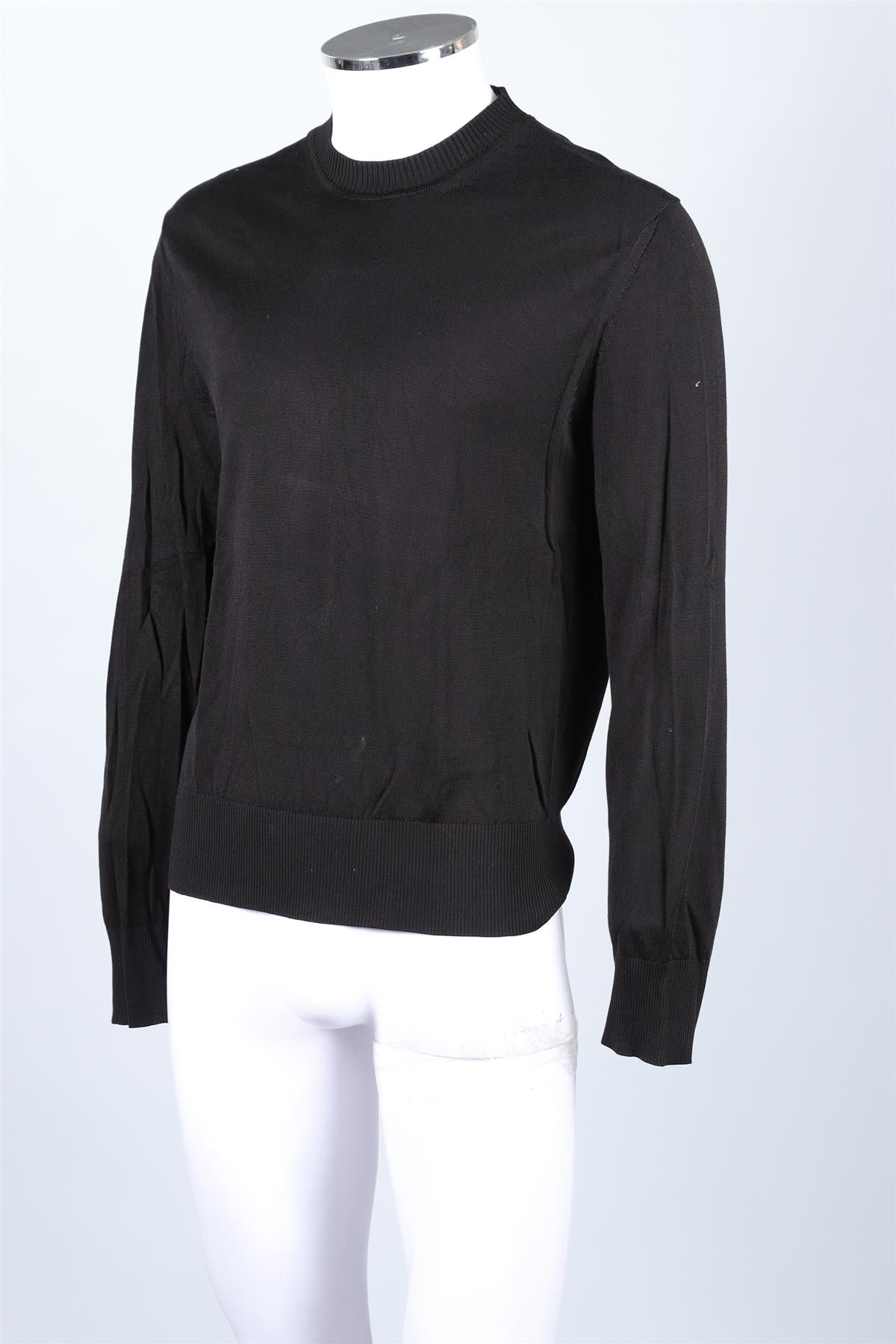TOM FORD BLACK MEN'S COTTON SWEATER IT 52 UK/US CHEST 42