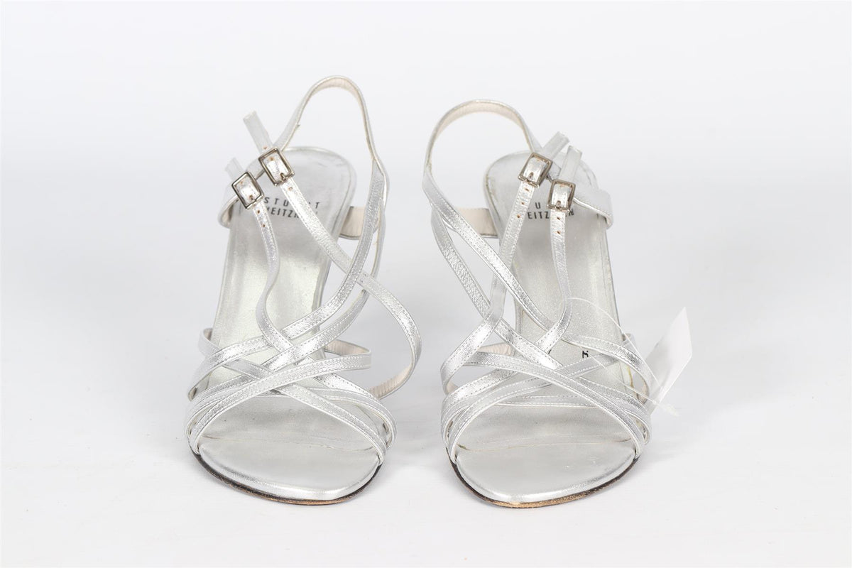 STUART WEITZMAN LEATHER SANDALS EU 37 UK 4 US 7