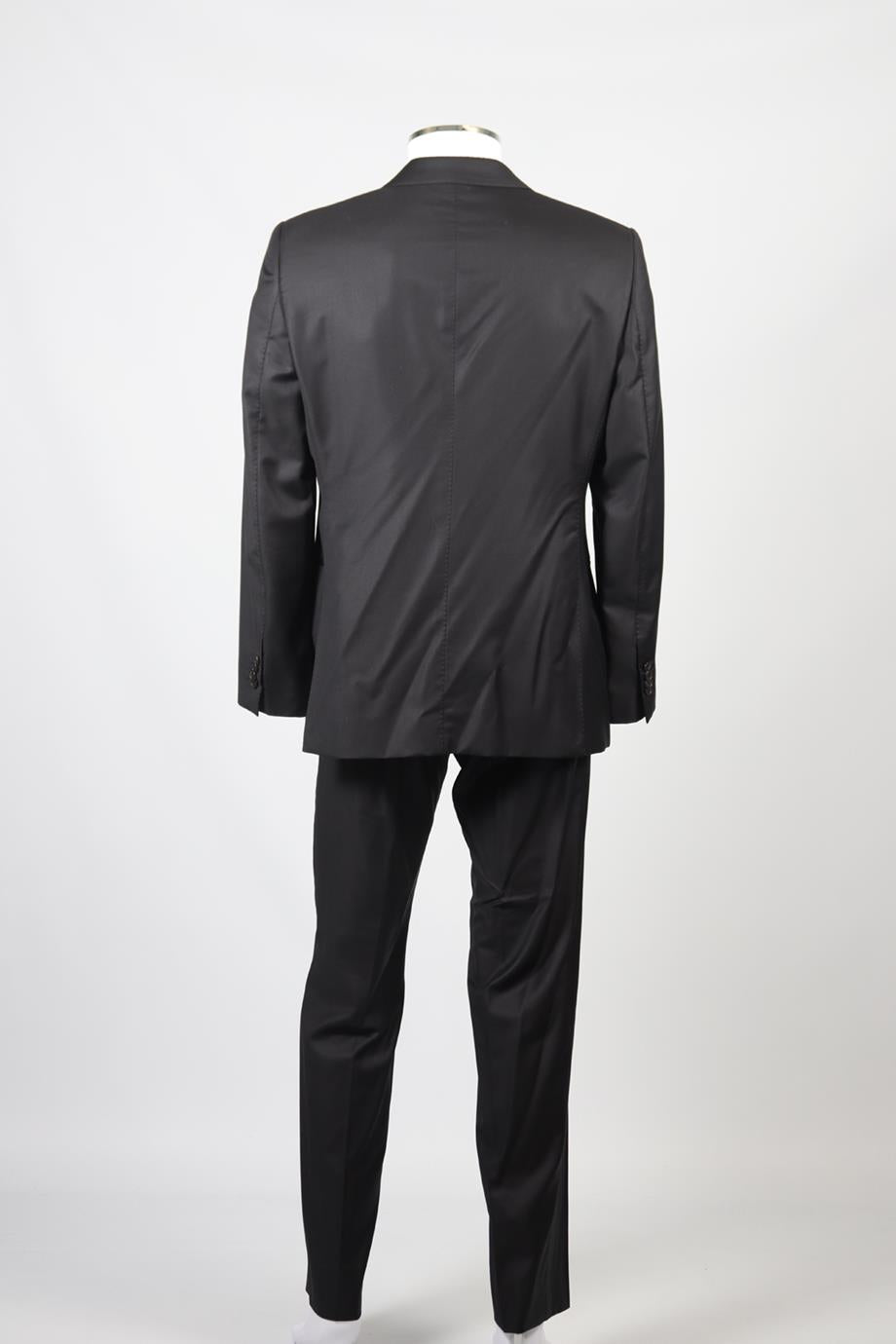 GIORGIO ARMANI MEN'S WOOL AND CASHMERE BLEND TWO PIECE SUIT IT 50 UK/US 34 FR 42