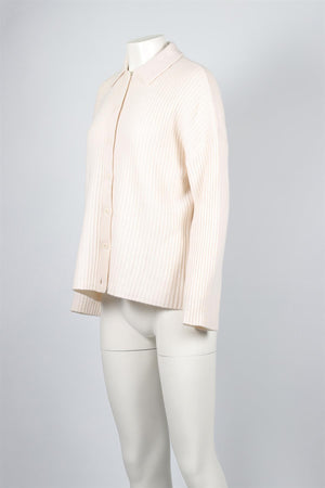 REFORMATION CREAM CASHMERE CARDIGAN XSMALL