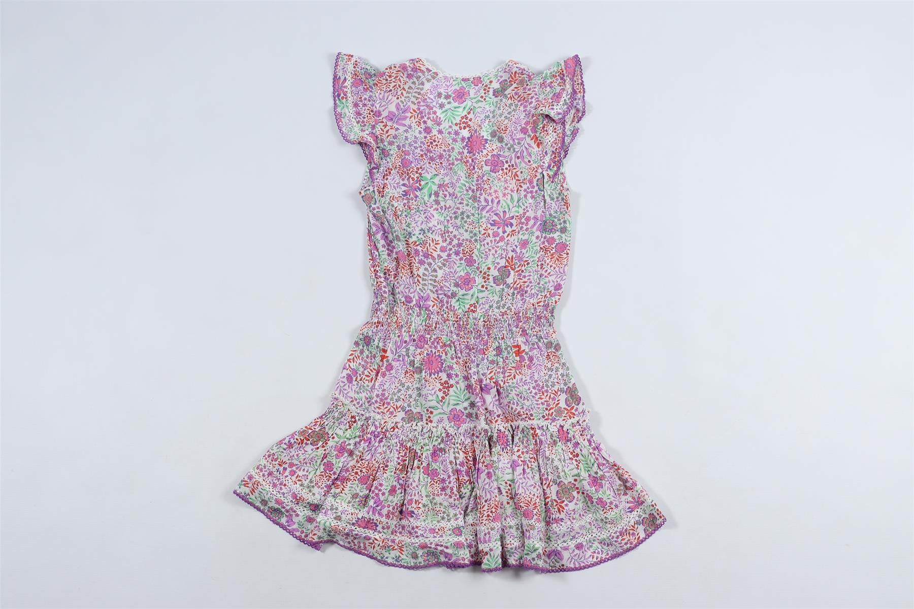 POUPETTE ST BARTH PURPLE KIDS GIRLS DRESS 12 YEARS