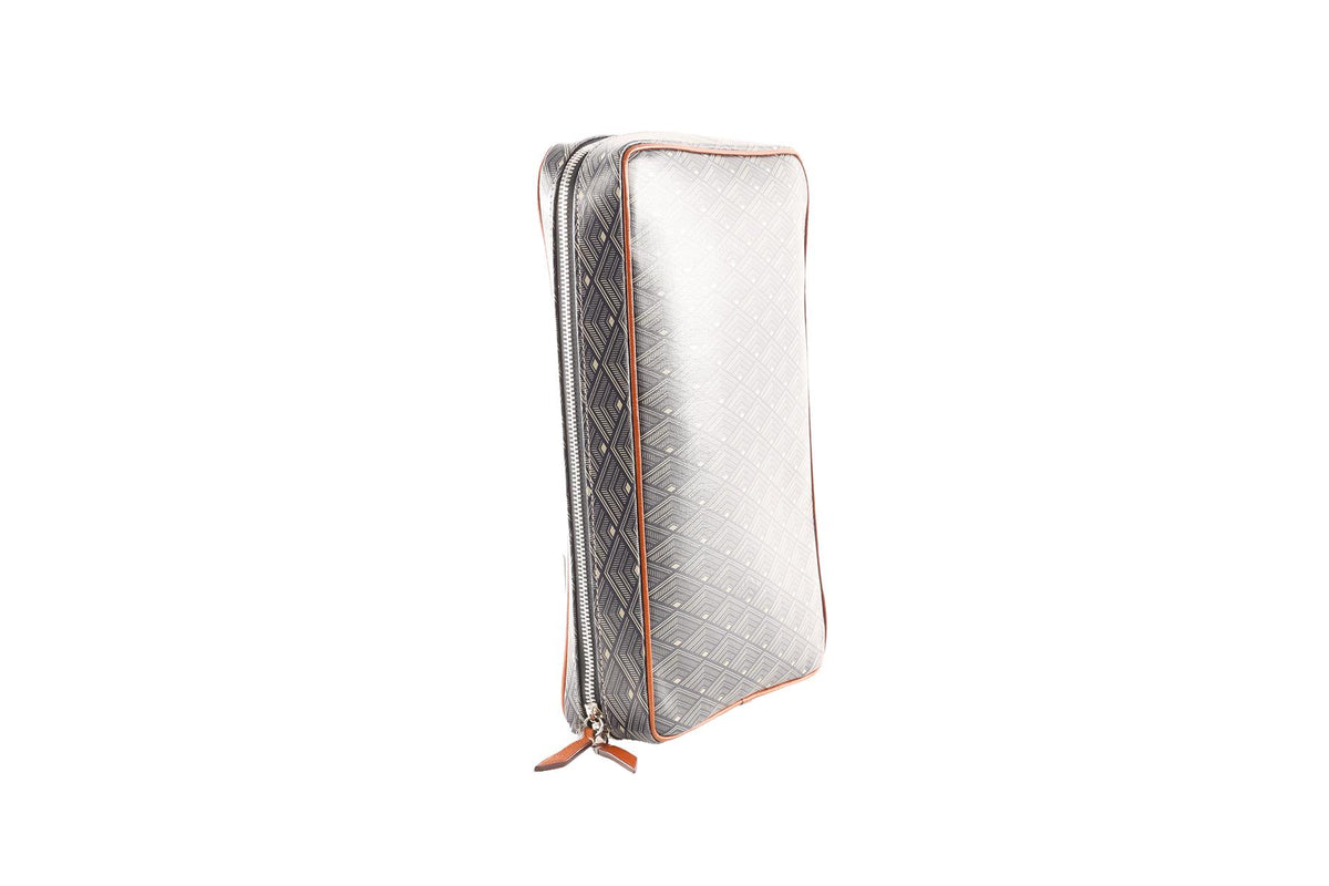 MÉTIER NAVY LARGE COATED CANVAS TRAVEL ORGANISER